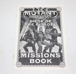 Mutant Chronicles Siege of the Citadel Missions Book - Picture 1 of 2