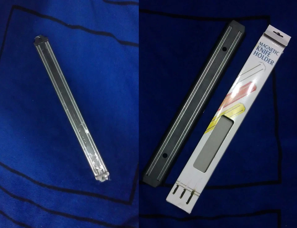 Soporte magnético para cuchillo/barra de herramientas de montaje en pared de 13" o 15" estante de exhibición/tira organizar Foto 1 de 1