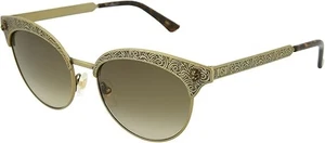Gucci Sunglasses GG0220S 003  Brass Bronze Brown lens Sonnenbrille 52-17-145 - Picture 1 of 3
