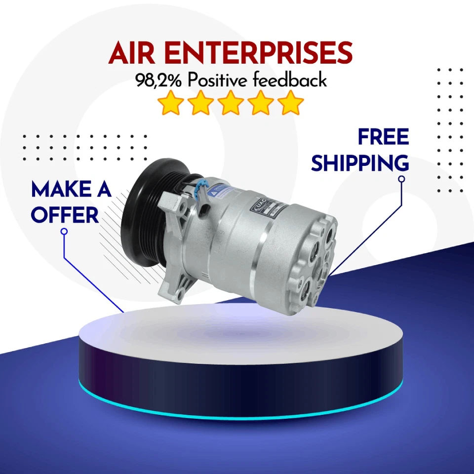 Compressor A/C Fit Chevrolet P30 1994, GMC P3500 1994-1995 - Image 1 of 1