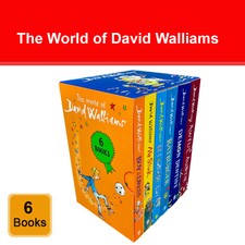 The World of David Walliams 6 Books Collection Box Set Boy in the Dress Mr Stink