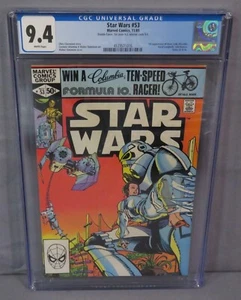 STAR WARS #53 (Rare Double Cover) CGC 9.4 NM White Pages Marvel Comics 1981 - Picture 1 of 3