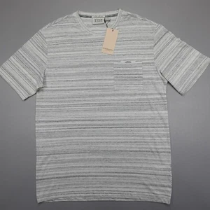 Scotch Soda Crewneck Short Sleeve Knit Injection Slub Pocket Tee Shirt Swan - Picture 1 of 17