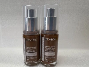 2 Bottles revlon illuminance skin-caring liquid foundation #601 - Picture 1 of 5