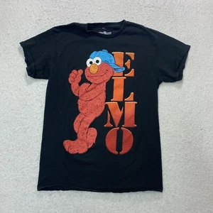 Sesame Street Mister Cool Elmo Spell Out T Shirt Mens M Thumbs Up Dad - Picture 1 of 5