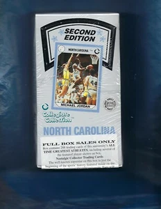 1990 North Carolina Tar Heels Collegiate Trading Cards 2nd Ed Michael Jordan ! - Picture 1 of 1