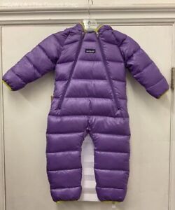 Patagonia Infant Hi-Loft Down Sweater Bunting Size 12-18M