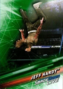 2019 Topps WWE Smackdown Live Insert Green Parallel #25 Jeff Hardy - Picture 1 of 1