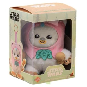 Star Wars Kneesaa Cosbi Plush Keychain Hot Toys Japan Limited Ewok New - Picture 1 of 6