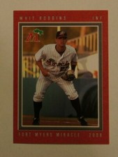 2008 Grandstand, Fort Myers Miracle - WHIT ROBBINS