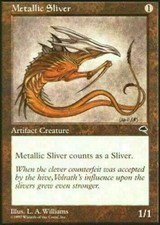 MtG x4 Metallic Sliver Tempest - Magic the Gathering - TCG (Playset)