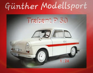 Trabant P 50, Hellbeige, 1959, 1:24, WP124186 Günther Modellsport - Bild 1 von 2