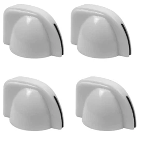 Perillas Cabeza de Pollo Estilo Vintage para Perillas de Guitarra Amperios 6mm - Blanco - Imagen 1 de 8