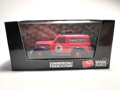 BRUMM Fiat 1100E furgone 1950 pubblicitario RAMAZZOTTI sc. 1:43 - Immagine 1 di 4