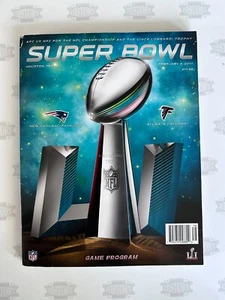 2017 Super Bowl LI (51) Game Program New England Patriots Atlanta Falcons Brady - Picture 1 of 2
