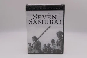 NEW Seven Samurai DVD Akira Kurosawa 1954 Criterion Collection Japanese Sealed - Picture 1 of 4