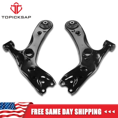 Par de brazos de control inferiores de suspensión delantera para Toyota Prius CT200h 2010-2014 2015 Foto 1 de 4