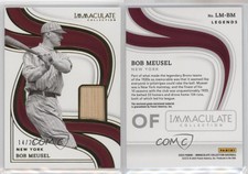 2023 Panini Immaculate Legends Materials /25 Bob Meusel #LM-BM