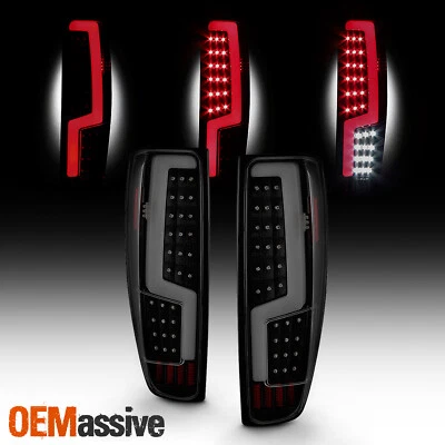 For Colorado Canyon i-280 i-350 i-290 i-370 Full LED Tube Black Smoke Tail Light - Изображение 1 из 4