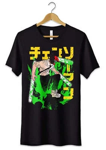 T-Shirt Maglietta Chainsaw Man Tshirt Anime Uomo Donna Bambino Cosplay Regalo - Picture 1 of 3