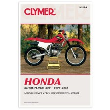 1979-2003 Honda Singles XL, XR & TLR 125cc-250cc Clymer Motorcycle Repair Manual