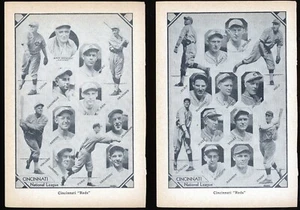 1931 Baseball Guide Pages - 1930 Cincinnati Reds - Leo Durocher - Picture 1 of 1