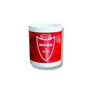 AC Monza Tazza Ceramica Rossa Prodotto Ufficiale Idea Regalo - Picture 1 of 1