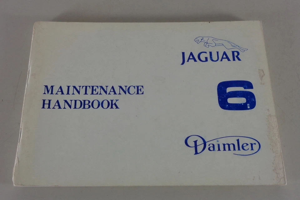 Manuale Di Manutenzione Jaguar XJ 6 Daimler Sovereign Serie III - Immagine 1 di 1