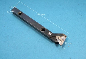 Soporte de placa reversible soporte de placa de corte reversible corte roscado 890200 2 - Imagen 1 de 3