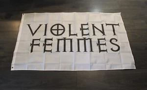 Violent Femmes Banner Flag 3x5 Rock Band Fan Decor Man Cave CD Record - Picture 1 of 4