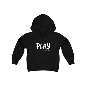 Play all day Heavy Blend Hoodie - Bild 1 von 5