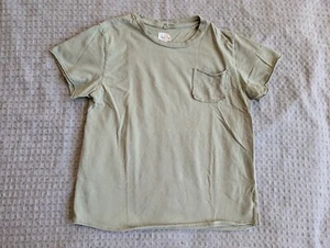 Nico Nico Shirt Youth 10Y Green Short Sleeve Pocket Tee Organic Cotton Pullover - Picture 1 of 9