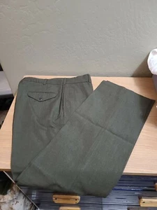 USMC Marines Enlisted Alpha Service Dress Uniform Trousers Pants sz 31R DSCP - Picture 1 of 5