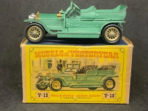Matchbox Yesteryear Y-15-1-7: 1907 Rolls Royce Silver Ghost in type D2 box - Picture 1 of 8