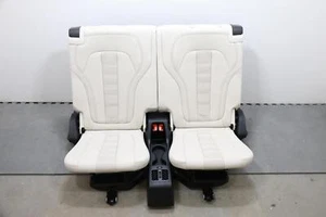 2019 - 2022 BMW X5 G05 REAR 3RD ROW SEAT CUSHION COVER OEM 7440489 WHITE_MCEW - Foto 1 di 17
