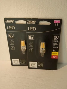 2pack Feit electric 20-Watt Equivalent G4 Bi-Pin Base 12 Volt LED Light Bulb - Picture 1 of 2