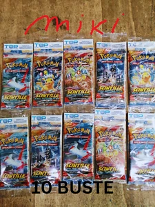 POKEMON 10X BUSTE ITALIANO - Foto 1 di 5