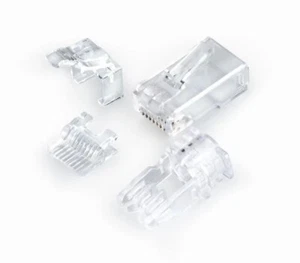 Commscope Field Term Modular Plug RJ45, Cat 6A, Bag of 100. CommScope 760244129 - Picture 1 of 3