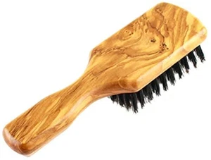 Since 1869 Hand Made in Germany - Robust Craftsman 100% Boar Bristle Hair Brush - Picture 1 of 12