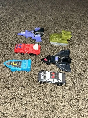 De colección 1989 G1 Transformers Micromasters Lote de 6 Patrulla de Rescate y Patrulla de Ataque Aéreo Foto 1 de 2