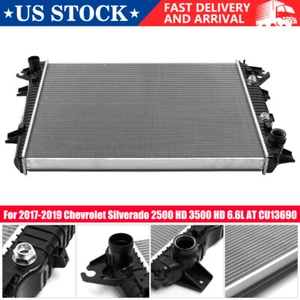 OEM Radiator For 17-19 Chevrolet Silverado 2500 HD 17-19 Chevy Silverado 3500 HD - Picture 1 of 8