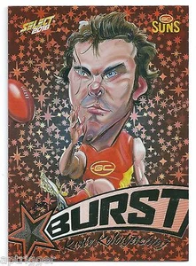 2016 Select Footy Stars Starburst Caricature (SB29) Kade KOLODJASHNIJ Gold Coast - Picture 1 of 1