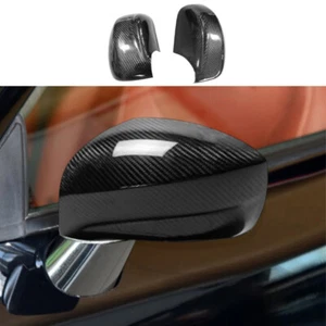 For Nissan GTR R35 2009-16 Dry Carbon Fiber Exterior Rear View Mirror Cover Trim - Picture 1 of 9
