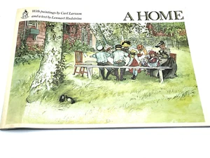 A Home with Paintings by Carl Larsson Text-Lennart Rudstrom 1st Amer. Ed. 1974 - Picture 1 of 2