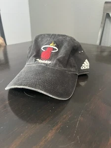 Adidas Miami Heat NBA Mütze Cap verstellbar schwarz Dad Hat - Bild 1 von 7