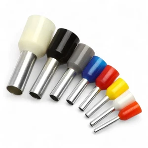 Insulated Cord End Terminals Single Cable Entry Bootlace Ferrules 0.25mm²-35mm² - Picture 1 of 49