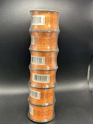 Cinta rizadora American Greetings 6 rollos naranja prensada Foto 1 de 4