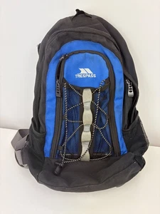 Zaino Trespass blu e nero 15L Slake zaino da trekking - Foto 1 di 5