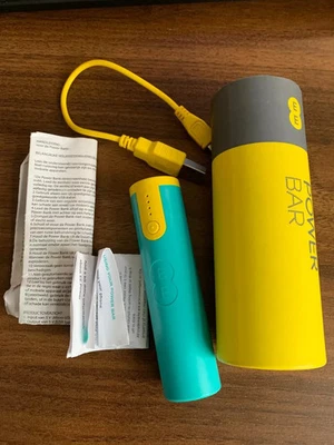 EE Ricaricabile Portatile Power Bar Power Bank 2600mAh USB Caricatore Mobile - Immagine 1 di 4