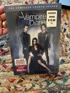 SEALED Vampire Diaries Complete Fourth Season, DVD Widescreen - Picture 1 of 3